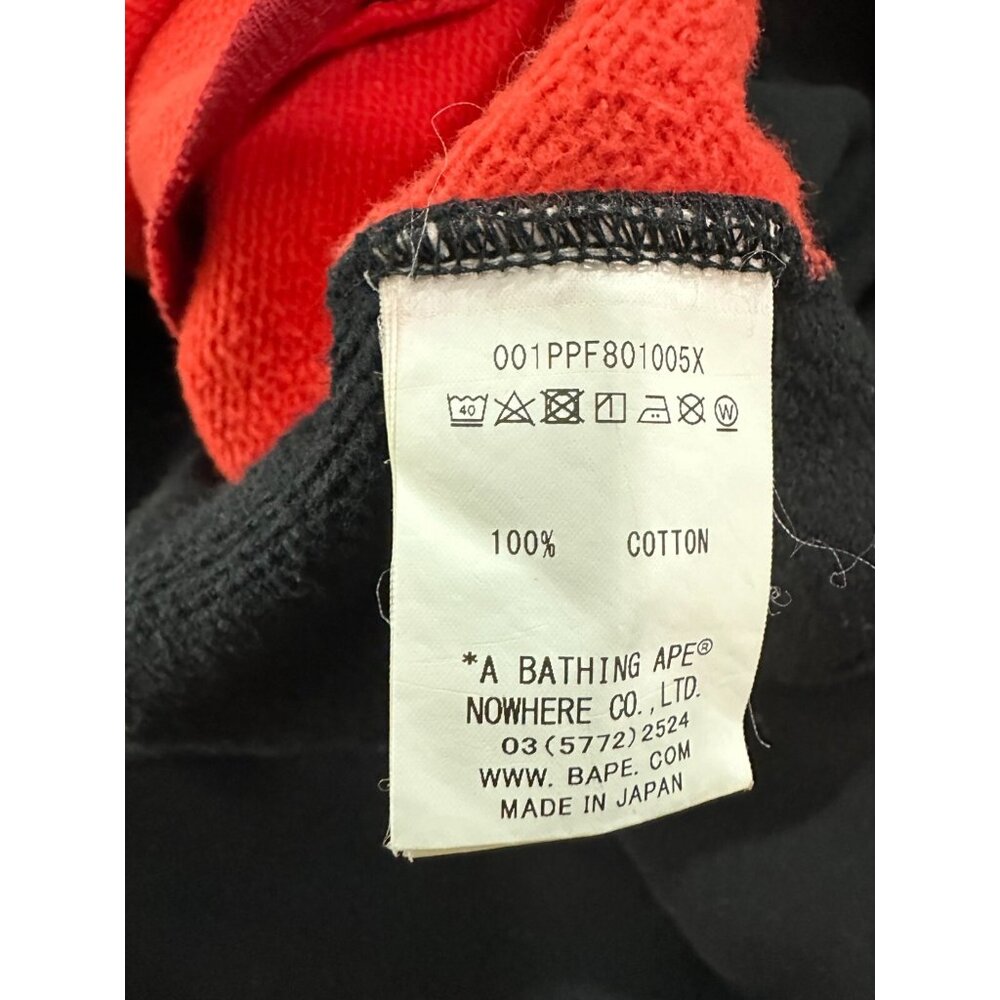 A Bathing Ape BAPE FW19 pullover Hoodie color Red Camo size XL - Picture 4 of 8